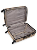 DKNY NEW YORKER Gold Matallic Color ABS Material Hard Trolley