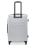 DKNY NEW YORKER Silver Matallic Color ABS Material Hard Trolley