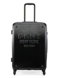 DKNY NEW YORKER Black Matallic Color ABS Material Hard Trolley