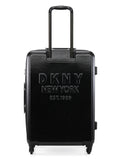 DKNY NEW YORKER Black Matallic Color ABS Material Hard Trolley