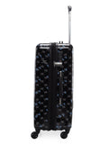 DKNY ON REPEAT Black Color ABS Material Hard Trolley