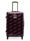 DKNY ON REPEAT Aubergine & Pink Color ABS Material Hard Trolley