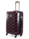 DKNY ON REPEAT Aubergine & Pink Color ABS Material Hard Trolley