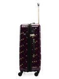 DKNY ON REPEAT Aubergine & Pink Color ABS Material Hard Trolley