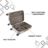 DKNY ALCHEMY Range White Pear Color Hard Case Abs & Pc Composite LUGGAGE