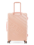 DKNY BIAS Pink Color ABS Material Hard Trolley