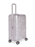DKNY Chaos Hard Medium Pewter Luggage Trolley