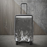 DKNY Glimmer Hard Body Medium Black Luggage Trolley