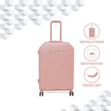 DKNY ALLORE  Range Dark Rose Color Hard  Luggage