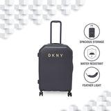 DKNY ALLORE  Range Slate Grey Color Hard  Luggage