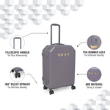 DKNY ALLORE  Range Violet Ash Color Hard  Luggage