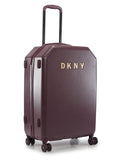 DKNY ALLORE Aubergine Color ABS/PC FILM Material Hard Trolley