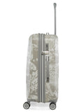 DKNY REBELLION Range Storm Grey & White Color Hard Case Abs Pc Film Medium Size LUGGAGE