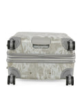 DKNY REBELLION Range Storm Grey & White Color Hard Case Abs Pc Film Medium Size LUGGAGE