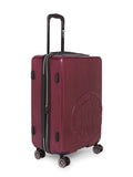 DKNY Token Hs Hard Medium Burgundy Luggage Trolley