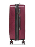 DKNY Token Hs Hard Medium Burgundy Luggage Trolley