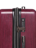 DKNY Token Hs Hard Medium Burgundy Luggage Trolley