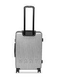 DKNY Token Hs Hard Medium Silver Luggage Trolley