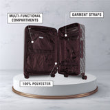 DKNY VINTAGE SIGNATURE Range Graphite & Cordavan Color Hard Luggage