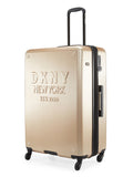 DKNY NEW YORKER Gold Matallic Color ABS Material Hard Trolley