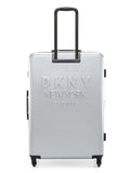 DKNY NEW YORKER Silver Matallic Color ABS Material Hard Trolley