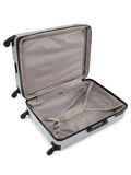 DKNY NEW YORKER Silver Matallic Color ABS Material Hard Trolley