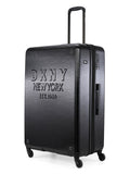DKNY NEW YORKER Black Matallic Color ABS Material Hard Trolley