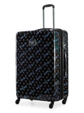 DKNY ON REPEAT Black Color ABS Material Hard Trolley