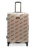 DKNY ON REPEAT Beige Color ABS Material Hard Trolley