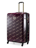 DKNY ON REPEAT Aubergine & Pink Color ABS Material Hard Trolley