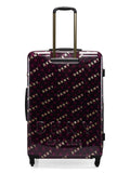 DKNY ON REPEAT Aubergine & Pink Color ABS Material Hard Trolley