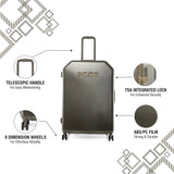 DKNY ALLURE 2.0 Range Ash Metallic Color Hard Case Abs Pc Film LUGGAGE