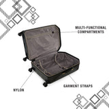 DKNY ALLURE 2.0 Range Black Metallic Color Hard Case Abs Pc Film LUGGAGE