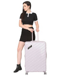 DKNY BIAS Lavender Color ABS Material Hard Trolley