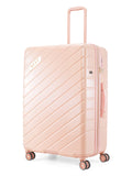 DKNY BIAS Pink Color ABS Material Hard Trolley