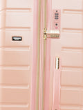 DKNY BIAS Pink Color ABS Material Hard Trolley