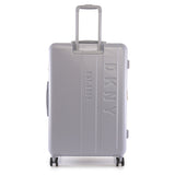 Dkny City Block Range Silver Color 28" Hard Large Size Trolley