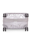 DKNY Chaos Hard Large Pewter Luggage Trolley
