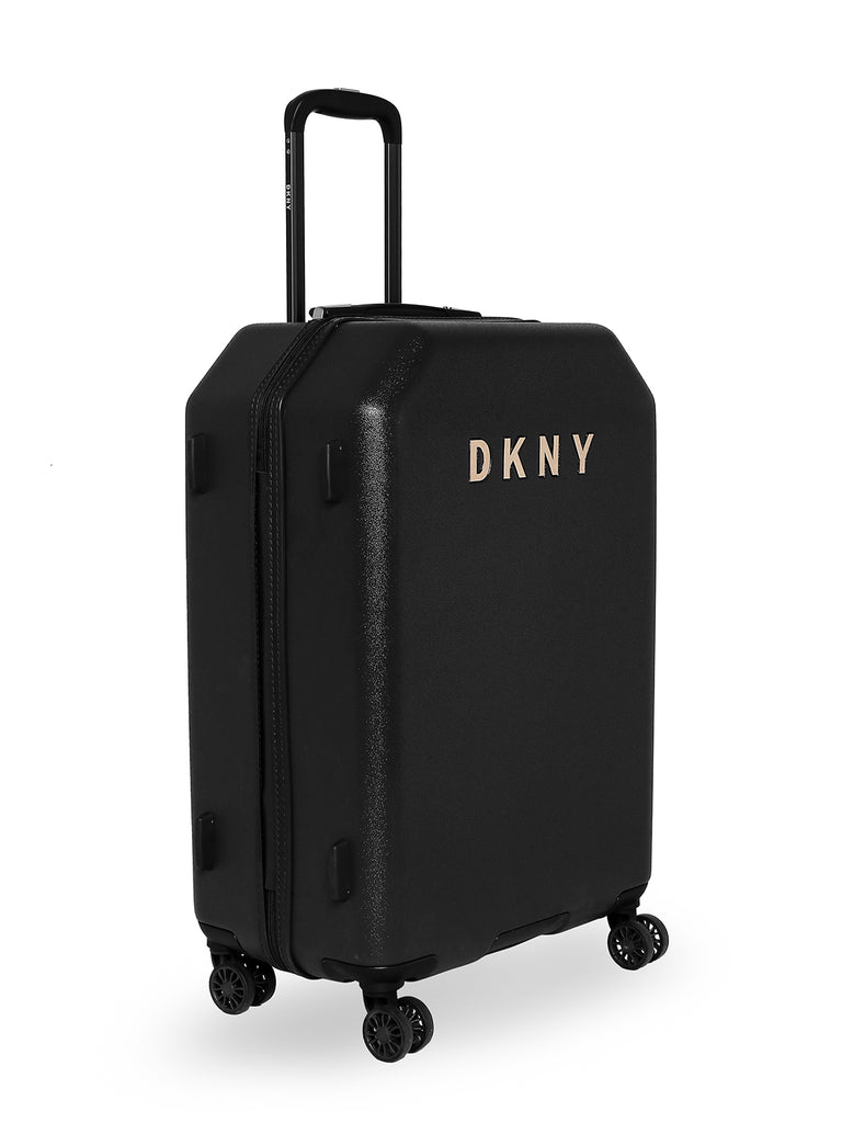 DKNY Allore Hard Large Black Luggage Trolley