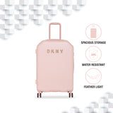 DKNY Allore Hard Large Pink Luggage Trolley