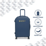 DKNY ALLORE  Range Colonial Blue Color Hard Luggage