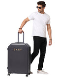 DKNY ALLORE  Range Slate Grey Color Hard Luggage