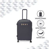 DKNY ALLORE  Range Slate Grey Color Hard Luggage
