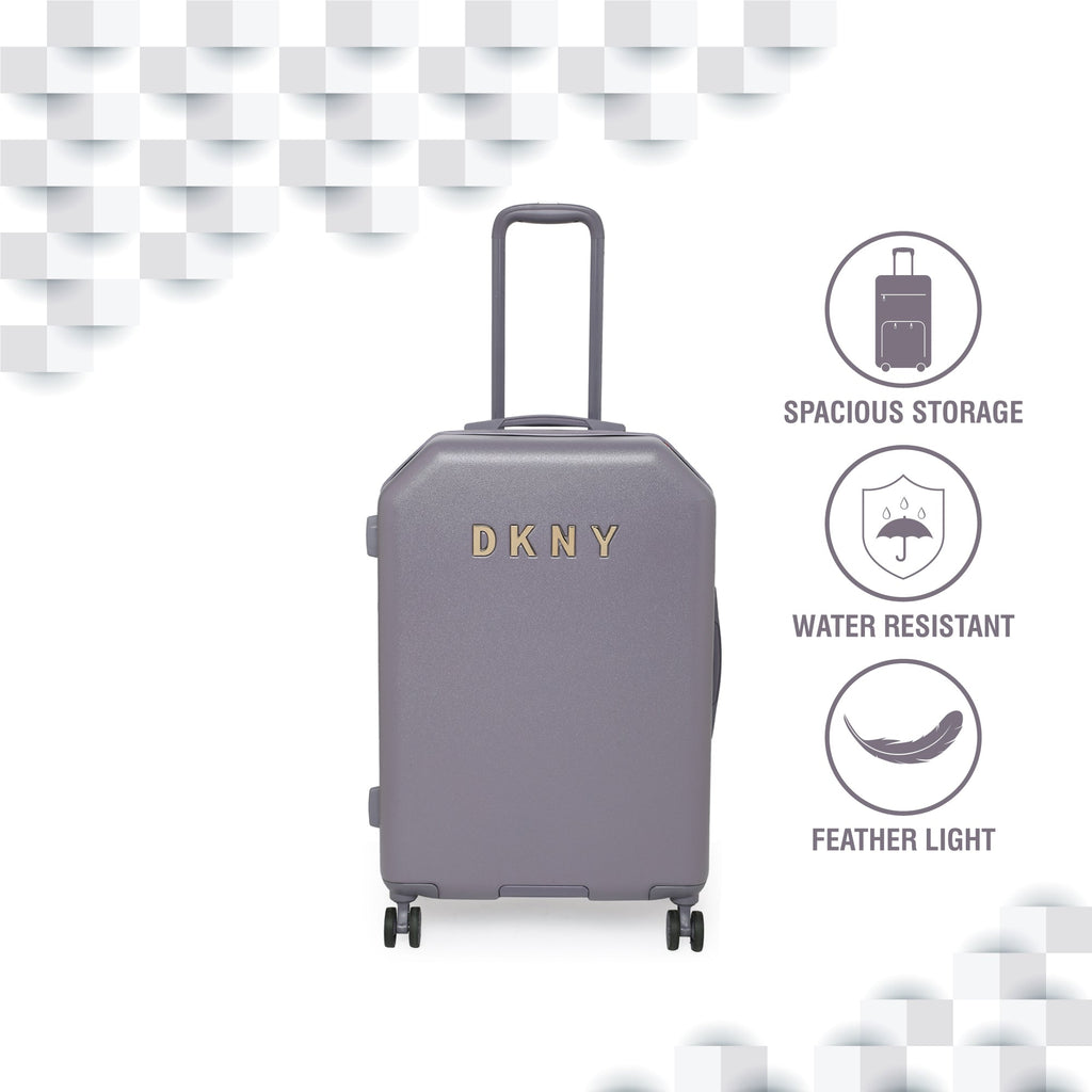 DKNY ALLORE  Range Violet Ash Color Hard Luggage