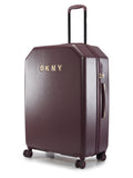 DKNY ALLORE Aubergine Color ABS/PC FILM Material Hard Trolley