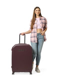 DKNY ALLORE Aubergine Color ABS/PC FILM Material Hard Trolley