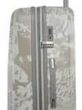 DKNY REBELLION Range Storm Grey & White Color Hard Case Abs Pc Film Large Size LUGGAGE