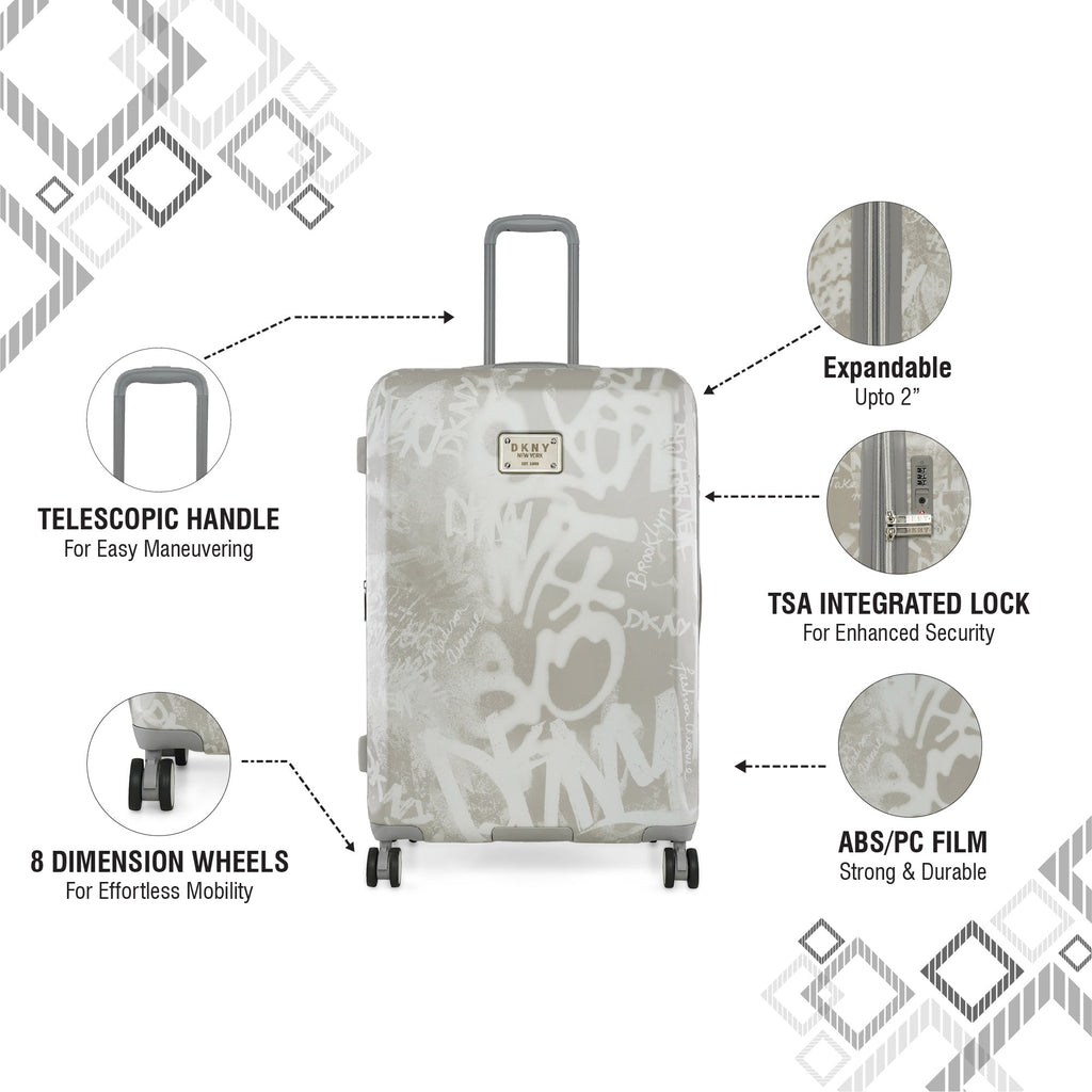 DKNY REBELLION Range Storm Grey White Color Hard Case Abs Pc Film La BEAUTY SCENTIMENTS