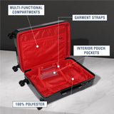 DKNY RAPTURE Range Black Color Hard Luggage