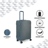 DKNY RAPTURE Range Colonial Blue Color Hard Luggage